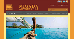 Desktop Screenshot of migadadventures.com